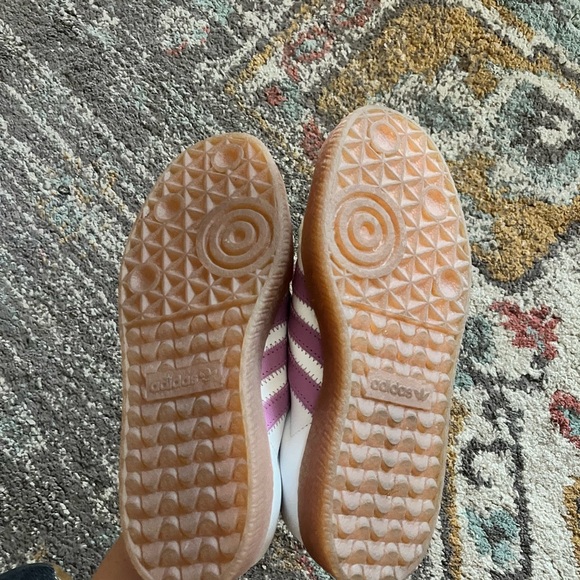 Adidas Women's White and Purple Sambae - Picture 5 of 5